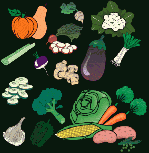 fruits and vegetables