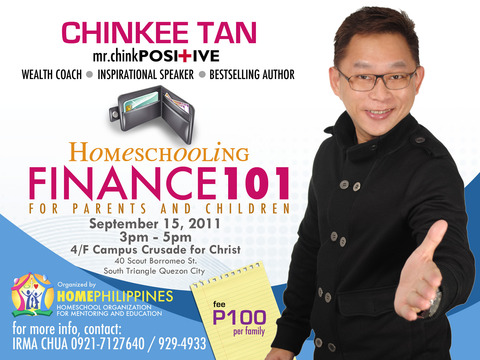 Chinkee Tan on Finance
