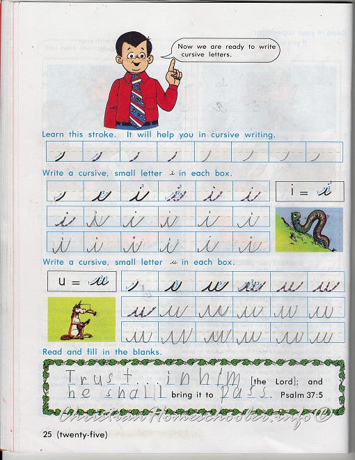 Level 3 Cursive Writing, learning cursive writing, homeschooling cursive writing,